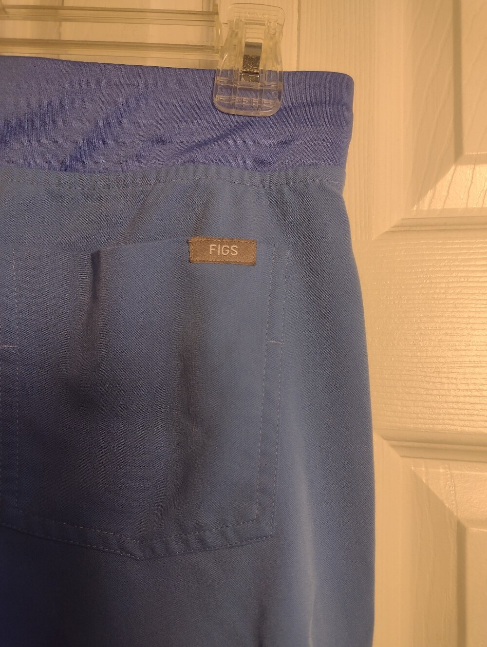 Figs Scrubs Zamora Ceil Blue Joggers Doctor Nurse Vet Scrub Pants Size XS - Picture 7 of 10
